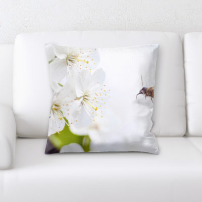 Microsuede Reversible Throw Pillow