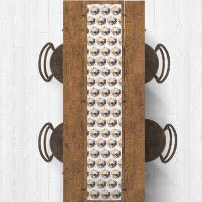Jervis Geometric Thanksgiving Table Runner
