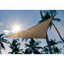 Voile d'ombrage triangle sable-102356132