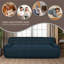 Canapé rembourré 86,2 po de style moderne minimaliste capitonné, canapé à compression 3 places pour salon, chambre à coucher et appartement-2059607190