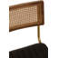 48 cm H Tufted Leather Side Chair