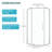 Semi-Frameless Neo-Angle Hinged Shower Enclosure-121356973