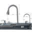 Moverlesenk 46mm W Single Bowl Stainless Steel Drop-In Kitchen Sink with 1 Faucet Hole