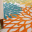Tapis intérieur / extérieur floral Armone-628384684