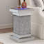 Table de bout en miroir
