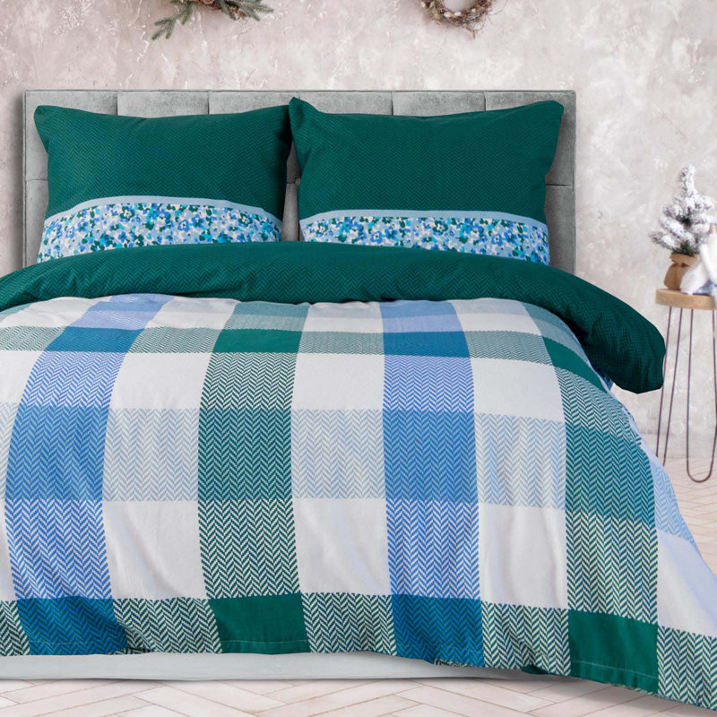 Cotton Duvet Cover Set with Pillow Shams