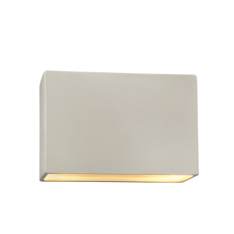 Applique murale encastrée 1 lumière à intensité variable Durso, Incandescent, Noir carbone mat / or champagne