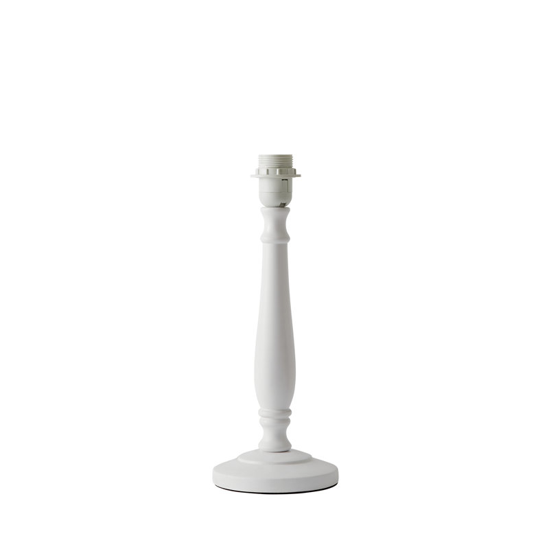 Antonyio Wood Table Lamp, White
