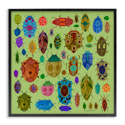 Giclée encadrée, design par Kay Widdowson