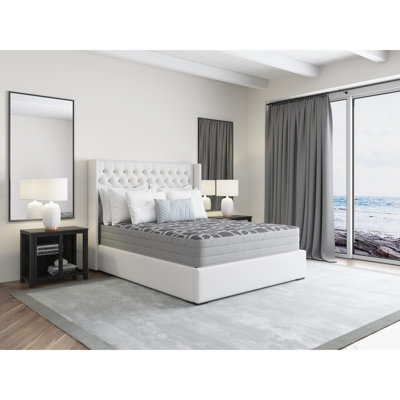 10" Firm Foam Queen Bed Mattress, With Copper Gel And Graphite For Optimal Sleep Smooth Cover A Calming