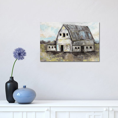 Tranquil Barn by Jeanette Vertentes - Wrapped Canvas Painting