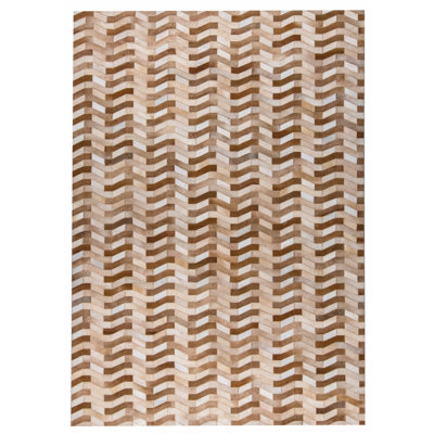 Grund Cowhide Geometric Indoor Rug