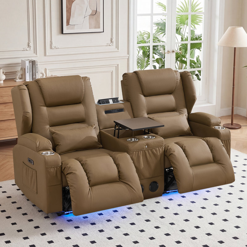 Causeuse inclinable électrique Zero Wall, Khaki