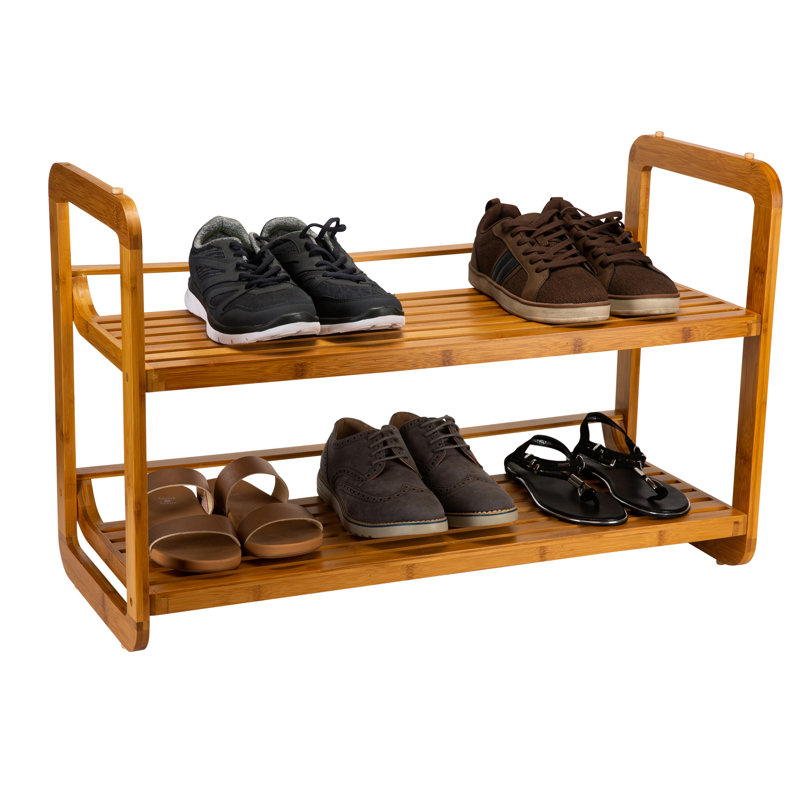 8 Pair Stackable Shoe Rack