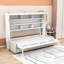 Lit escamotable avec canapé escamotable et tablettes DEL Murphy-1376974375