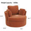 Fauteuil demi-tonneau pivotant l 42,1 po Berey-388414162