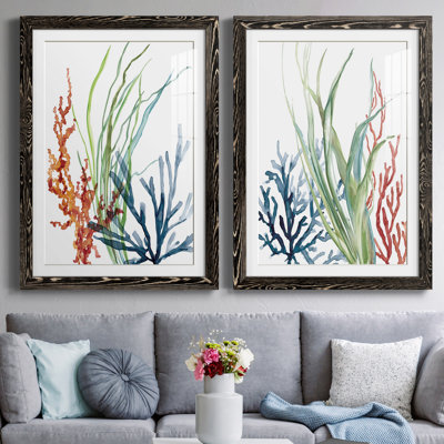 " Ocean Garden I " 2 - Pieces