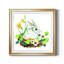 Couronne de lapin - peinture encadrée-1312265128-1312265047