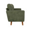 Canapé à deux places 65 pouces moderne minimaliste de 65 pouces en tissu polyester respirant et pieds en bois massif-728166892