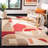 Bertien Abstract Handmade Tufted Wool Beige Area Rug-59264556