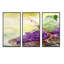 Bouquet de raisins mauves - ensemble d'art mural sur toile encadré traditionnel de 3-437027605-437027602