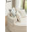 Upholstered Round Accent Barrel Chair with Ottoman-802254994