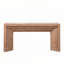 Console d'entrée 62 "en bois rustique