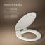 Ridgewood Quiet-Close Compression-Molded Wood Toilet Seat-666149782-663970450
