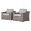 Chaise de patio avec coussins 2-397354888