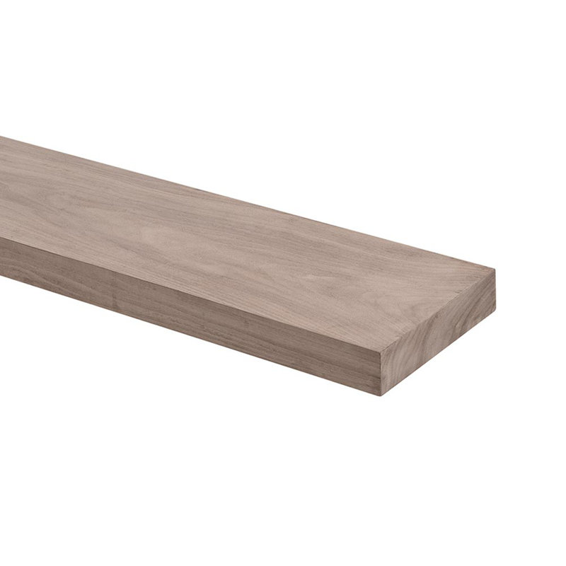 Tablette flottante en noyer Alma, 36", Non fini
