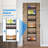 Door Spice Rack with Adjustable Racks