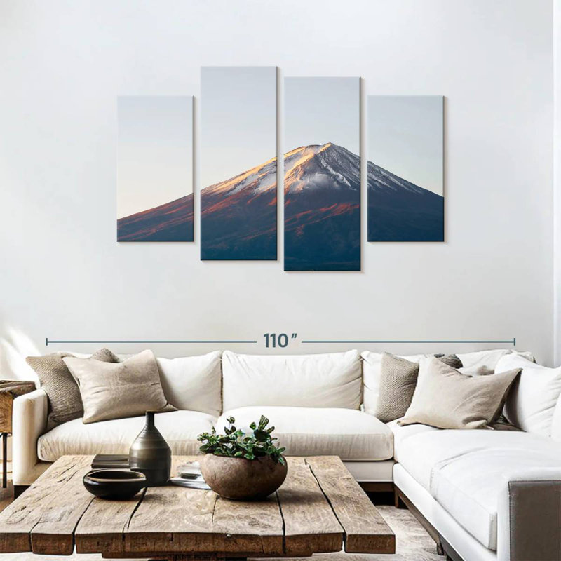 Alvord Good Morning Mount Fuji, H 48 po x l 75 po