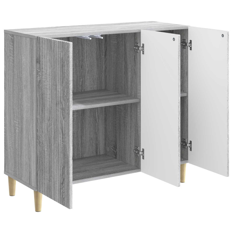 89cm Sideboard, Grey Sonoma