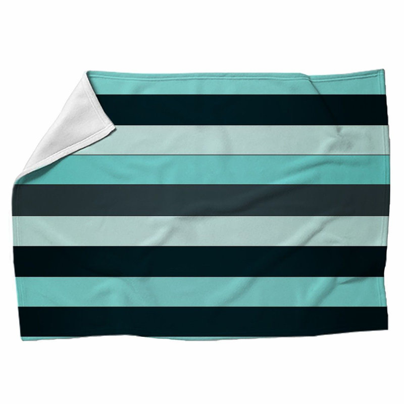 Machine Printed Throw Blanket, 51" W x 60" L