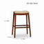 Tabouret de bar 30 po avec siège en cuir-581077360-581077363