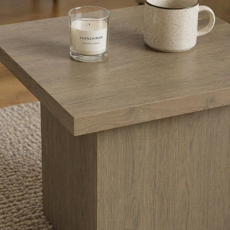 Eldridge Latte End Table, Latte