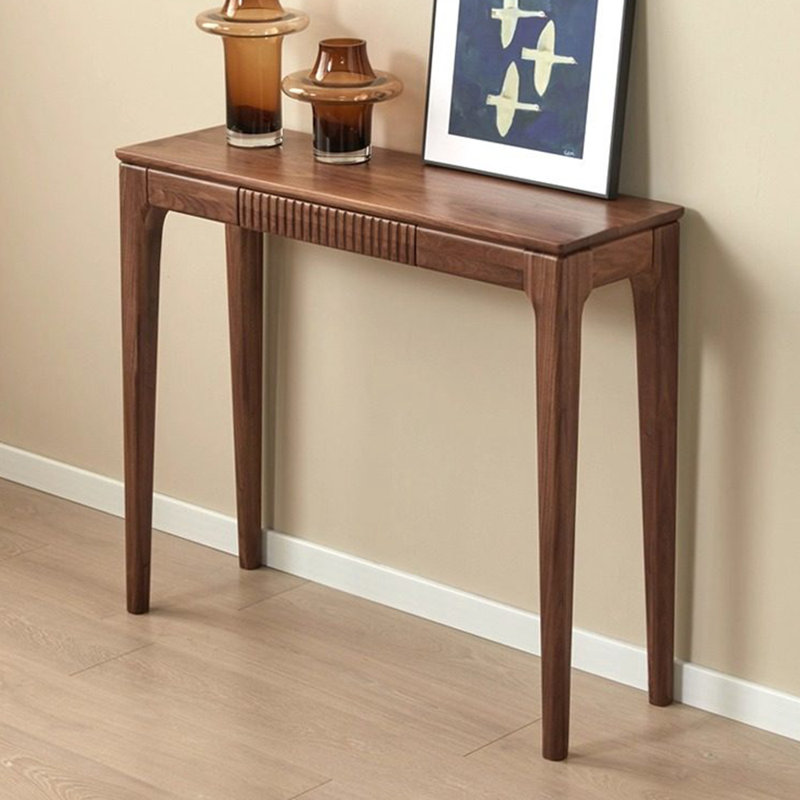 Console simple de style chinois, 33.5" H x 39.4" W x 12.6" D