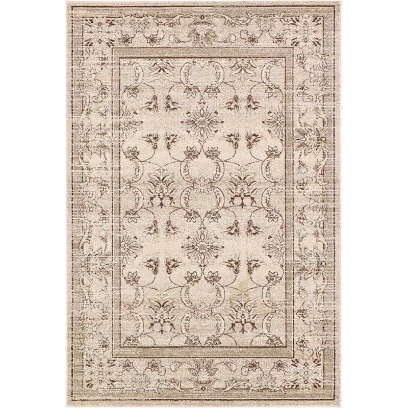 Mcenroe Oriental Indoor Rug, Rectangle 7' x 10'
