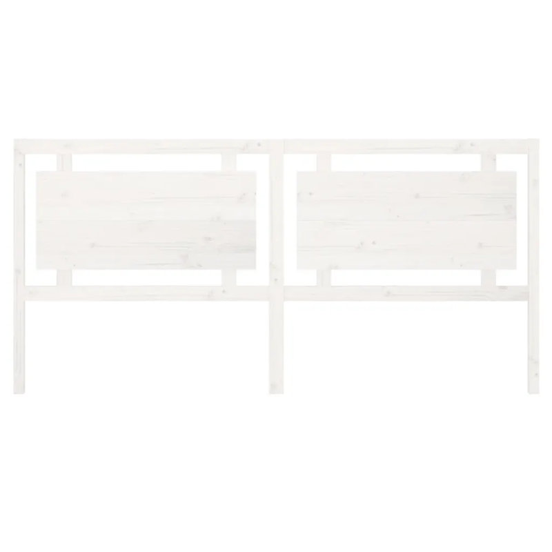 Schiavo Solid Wood Headboard, 205.5 x 100 cm, White