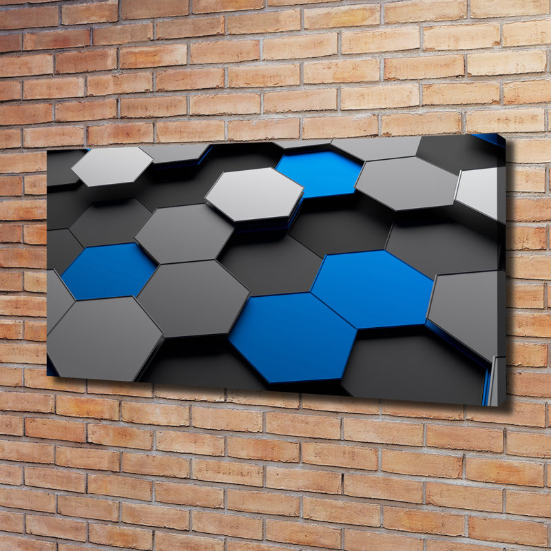 3D Abstraction - Wrapped Canvas Print