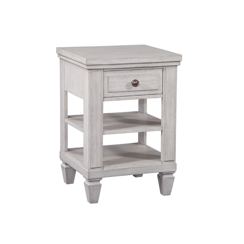 Gilmour 29 " W Mahogany Solid Wood Nightstand