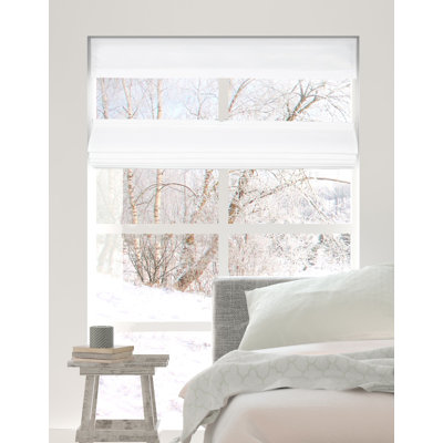 Semi Sheer Roman Shade