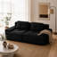 Canapé modulaire en L de 82 po pour salon modulaire en tissu velours côtelé de 82 po avec assise profonde, passepoil perlé, conception capitonnée, sans assemblage, conception antidérapante-753670195