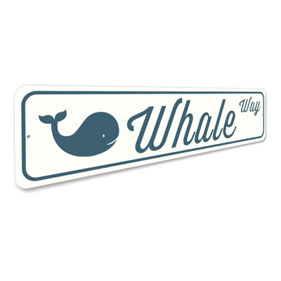 Panneau en aluminium Whale Street