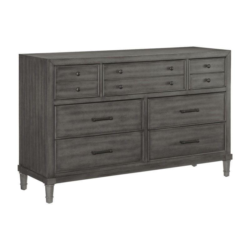 Commode 7 tiroirs H 58 po Hailee