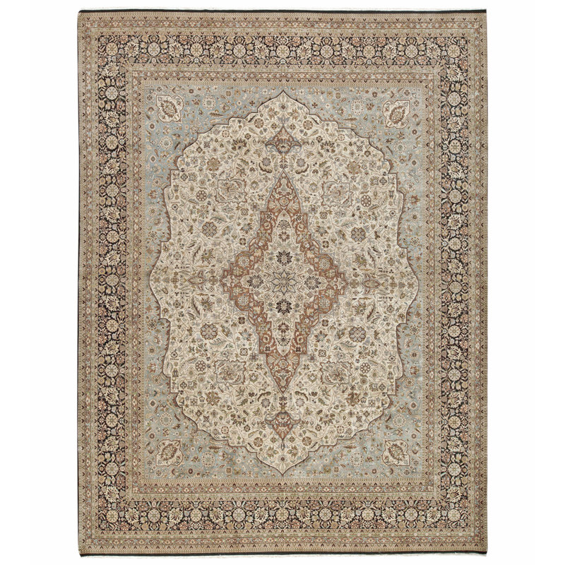 Hand Knotted Wool Oriental Indoor Rug