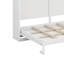Grand lit escamotable au design moderne avec lumières DEL-117925218