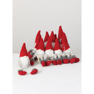 Gnome 12.5'' Fabric Shatterproof Hanging Figurine Ornament