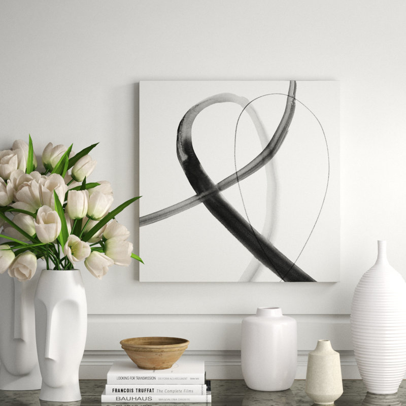 Heartbeat Note IV Print by Barclay Butera, 24" H x 24" W, Image Brush Gel