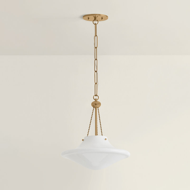 Luminaire suspendu Era par Lauren Liess x Troy, H 14 po x l 5 po x P 0,25 po